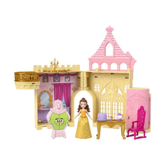 Picture of Mattel Disney Princess: Belle Palace -  Belle Mini Doll Playset (JDP54)