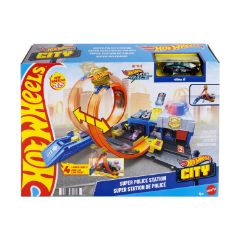 Picture of Mattel Hot Wheels Monster Trucks: City Σούπερ Αστυνομικό Τμήμα (JBM71)