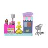 Picture of Mattel Mini Barbieland: Collectible Supermarket - Playset with Mini Doll (JCR33)