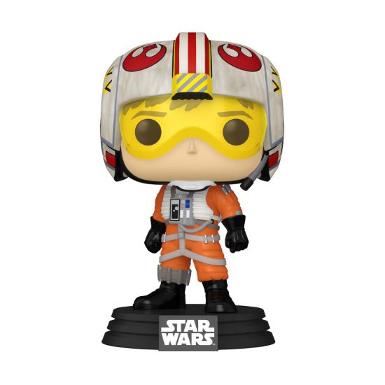 Picture of Funko Pop! Star Wars: Star Wars - Luke Skywalker (Red 5) #763 Bobble-Head Vinyl Figure