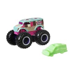 Picture of Mattel Hot Wheels Monster Trucks: Fast Foodie - Bad Scoop Die-Cast Vehicle (GTH78)