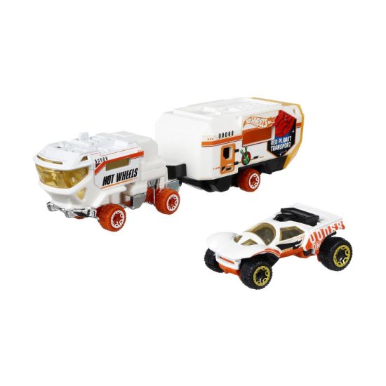 Picture of Mattel Hot Wheels Super Rigs - Red Planet Transport (GRT99)