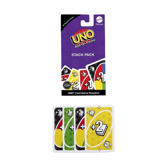 Picture of Mattel UNO®: Add-On Packs Κάρτες Στοιβάγματος (JCV58)