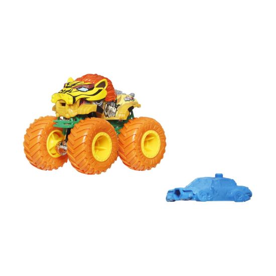 Picture of Mattel Hot Wheels: Monster Trucks Beast Bashers - Rebel-Lion Die-Cast Vehicle (JCD75)