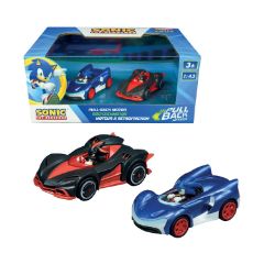 Picture of Carrera Pull Speed: Team Sonic Racing - Sonic vs. Shadow Twinpack - 1:43 (15813023)