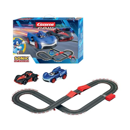 Picture of Carrera GO!!! Set: Sonic - Battery Operated 1:43 (20063520)