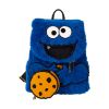 Picture of Loungefly Sesame Street: Cookie Monster Plush Mini Backpack (SESBK0013)