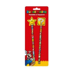 Picture of Pyramid Nintendo: Super Mario - Core Pencil Topper 2Pk (SR73432)