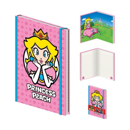 Picture of Pyramid Nintendo: Super Mario - Peach A5 Premium Notebook (SR74602)