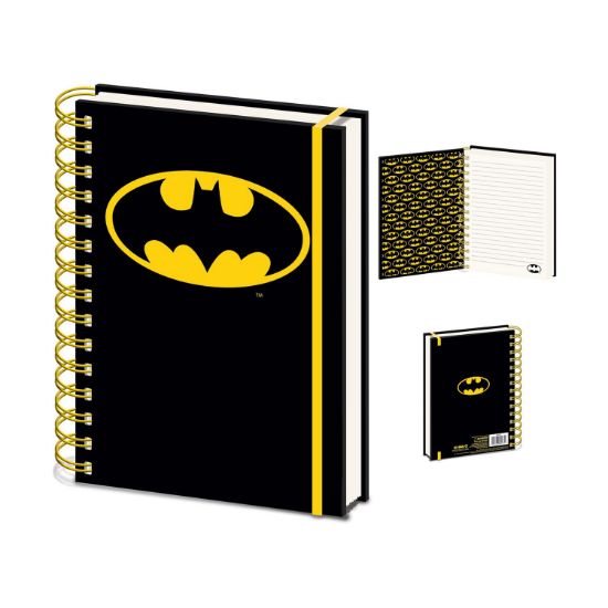 Picture of Pyramid DC: Batman Symbol A5 Wiro Notebook (SR74384)