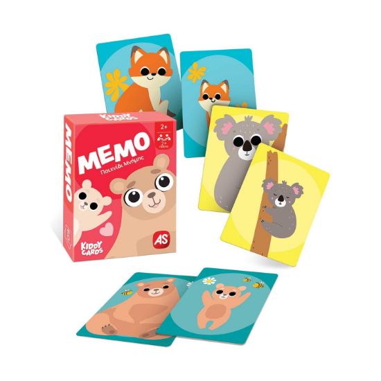 Picture of AS Kiddy Cards - Memo Παιχνίδι Μνήμης (1040-25100)