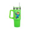 Picture of Paladone: Minecraft - Green 900ml Multiway Travel Cup Straw (PP14600MCF)