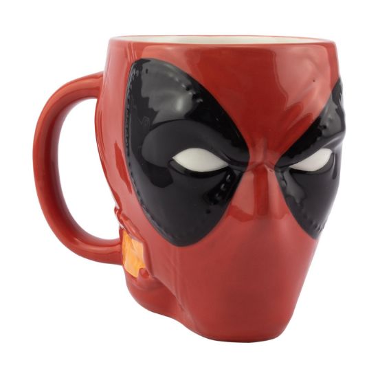 Picture of Paladone: Marvel Deadpool - Shaped Mug (550ml) (PP6485DPLV3)