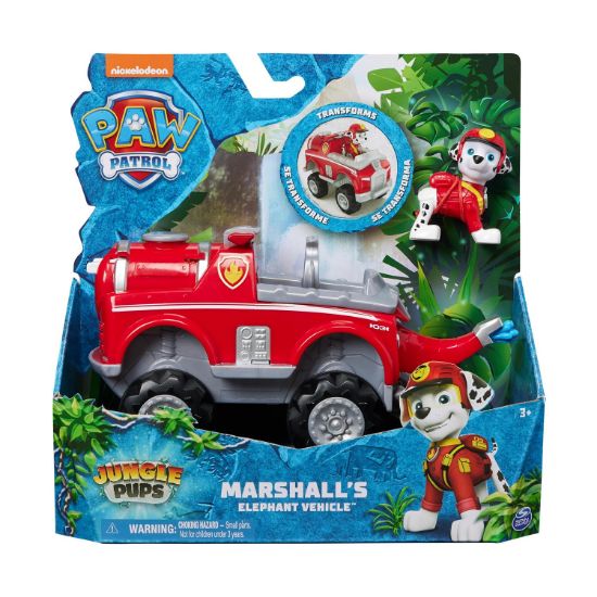 Picture of Spin Master Paw Patrol: Jungle Pups - Marshall's Elephant Vehicle (20143429)