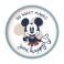 Picture of Stor: Mickey Mouse Full Of Smiles - Non Slip Bicolor Premium Plate  (10493)