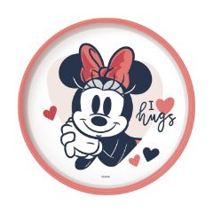 Picture of Stor: Minnie Mouse Heart Full Non Slip Bicolor Premium Plate  (10793)