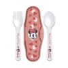 Picture of Stor: Minnie Mouse Heart Full - Toddler 2 Pcs PP Traveling Spoons (10766)