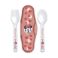 Picture of Stor: Minnie Mouse Heart Full - Toddler 2 Pcs PP Traveling Spoons (10766)