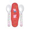 Picture of Stor: Peppa Pig Little One - Toddler 2 Pcs PP Traveling Spoons (13466)