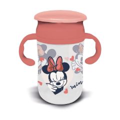 Picture of Stor: Minnie Mouse Heart Full - Toddler 360 Training Tumbler (395ml) (13314)