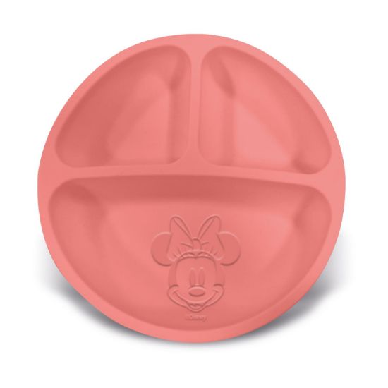 Picture of Stor: Minnie Mouse - Toddler Divided Silicone Plate  (12235)