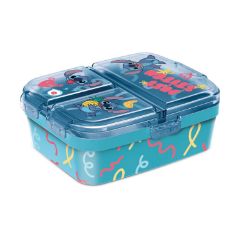 Picture of Stor: Stitch Palms - XL Multi Compartment Rectangular Sandwich Box  (75099)