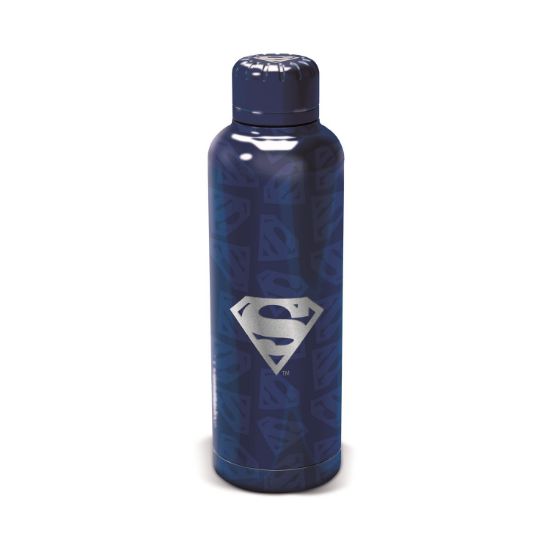 Picture of Stor: Superman Symbol - Young Adult Insulated Stainless Steel Bottle  (85664)