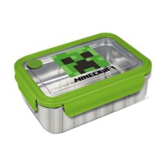 Picture of Stor:  Minecraft - Young Adult Stainless Steel Rectangular Sandwich Box (2190)