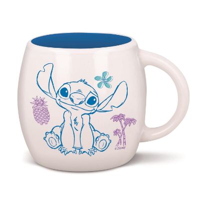 Picture of Stor Disney: Stitch Drawing - Young Adult Globe Mug In Gift Box  (385ml) (95743)