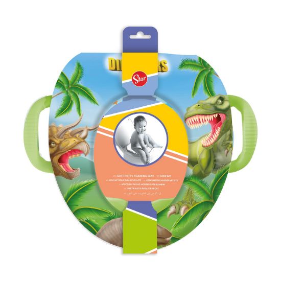 Picture of Stor: Dinosaurs - Offset Mini WC With Handles