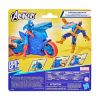 Picture of Hasbro Marvel Avengers: Epic World of Action - Captain America Shield-Shot Cycle Vehicle 4" Figure (G0889)
