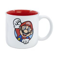 Picture of Stor: Super Mario - Ceramic Breakfast Mug in Gift Box (400ml) (08616)