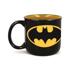 Picture of Stor: DC: Batman The Dark Knight - Symbol Ceramic Breakfast Mug in Gift Box (400ml) (85569)