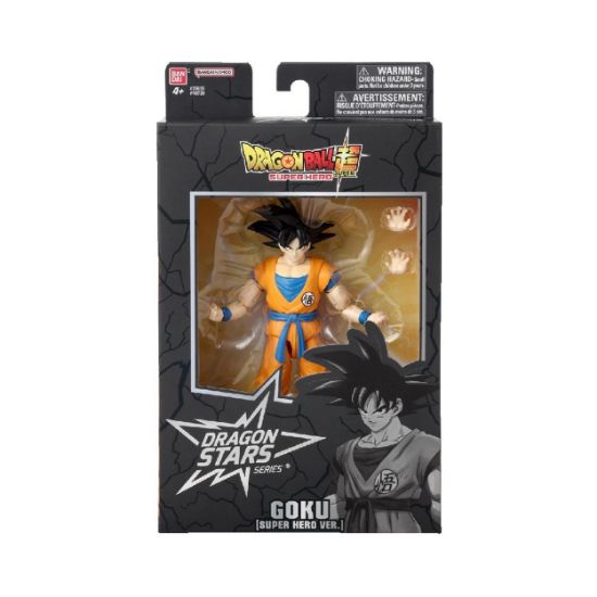 Picture of Bandai Dragon Stars: Dragon Ball Super Hero - Goku Poseable Action Figure (40720)