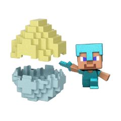 Picture of Mattel Minecraft: Mini Mode Steve Chase Spawn Egg (JFB68)