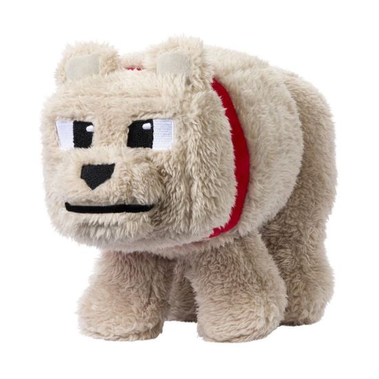 Picture of Mattel Minecraft: Wolf Plush (20cm) (JFP55)