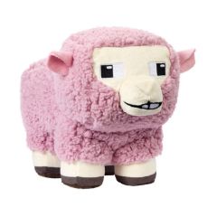 Picture of Mattel Minecraft: Pink Sheep Plush (20cm) (JFP56)