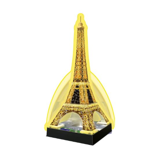 Picture of Ravensburger 3D Puzzle: Eiffel Tower Building Night Edition (216pcs) (12579)