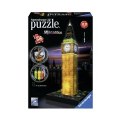 Picture of Ravensburger 3D Puzzle Night Edition: Big Ben (216pcs) (12588)