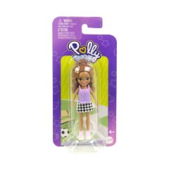 Picture of Mattel Polly Pocket Impulse Doll -  Dark Skin Doll with Brown Hair (HHX88)