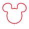 Picture of Paladone: Disney - Mickey Wall Mountable LED Neon Light (PP12621DSCVN)