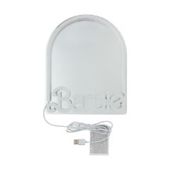 Picture of Paladone: Barbie - Wall Mountable LED Neon Mirror (PP14619BRVN)