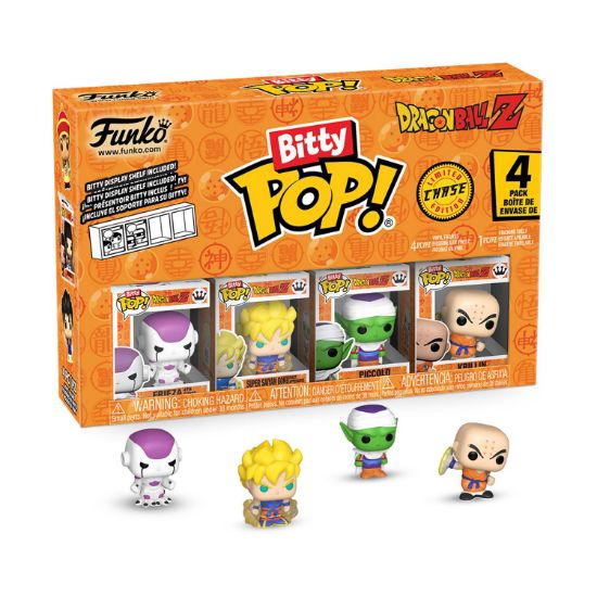 Picture of Funko Bitty Pop! 4-Pack: Dragon Ball Z - Majin Buu (Pure), Vegito, Majin Vegeta, Mystery Pop! Vinyl Figures