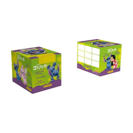Picture of Panini Disney: Stitch 2025 - Display of 50 Sticker Packs (5 Stickers per Pack)