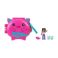 Picture of Mattel Polly Pocket Mini: Pet Connects - Axolotl Compact Playset (HXX22)