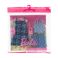 Picture of Μattel Barbie: Fashions 2-Pack Clothing Set - Jean Dress, T-Shirt, Jean Shorts, Jean Bustier & Accessories (HRH45)