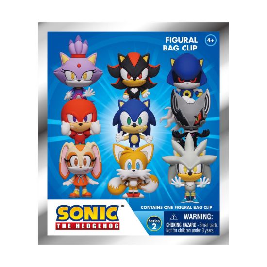 Picture of Monogram: Sonic (Blind Bag/Random) 3D Foam Bag Clips Figures