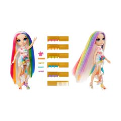 Picture of MGA Rainbow High: Design Studio Hair Chalk & Style - Amaya Raine 11” Doll (526780)