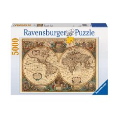 Picture of Ravensburger Puzzle: Antique World Map (5000pcs) (17411)
