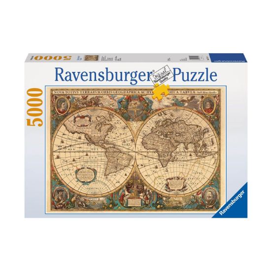 Picture of Ravensburger Puzzle: Antique World Map (5000pcs) (17411)